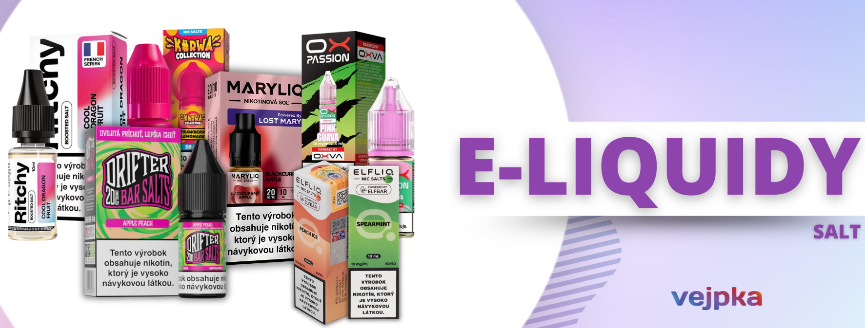 Salt e-liquidy
